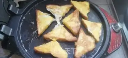 Make Fried egg bread step 11