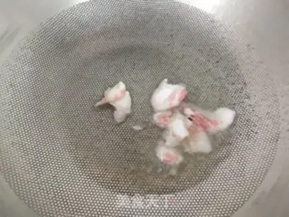 Make ♪ Little cabbage meat tofu soup ♪ step 1