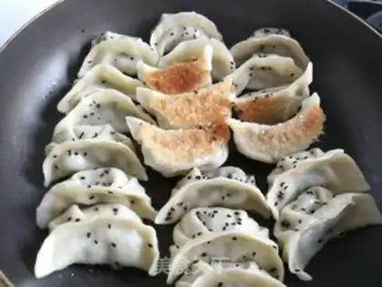 Make Potato fried dumplings step 10