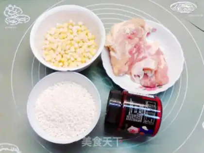 Make New Orleans chicken leg corn step 0
