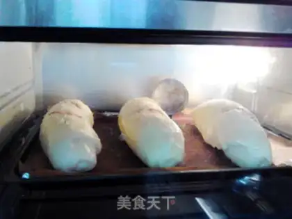Make Coconut jam bread step 16