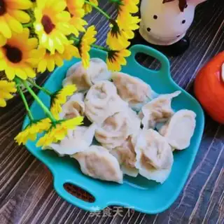 Make Pork and blue dumplings step 13
