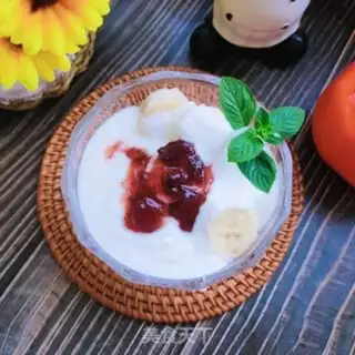 Make Blueberry yogurt step 4