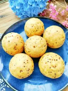 Make Three-coloured Quinoa whole wheat bun step 13
