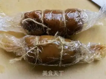 Make Little elbow with ten fragrances of garlic juice step 8