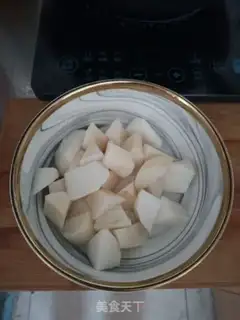 Make Red burning radish step 0