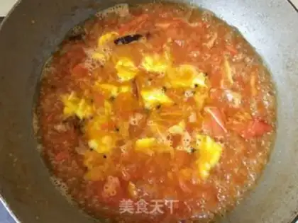 Make Tomato eggs step 7
