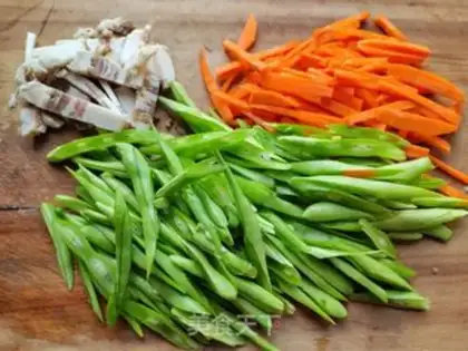 Make The salted meat, the beans, the pastries step 2