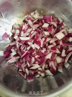 Make Meat carrot fried rice step 3