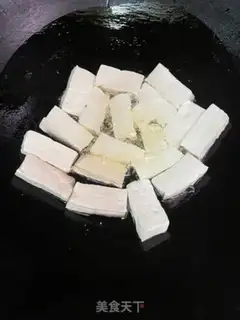 Make Pyramid tofu step 2