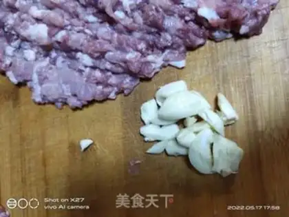 Make Meat and red pepper step 1
