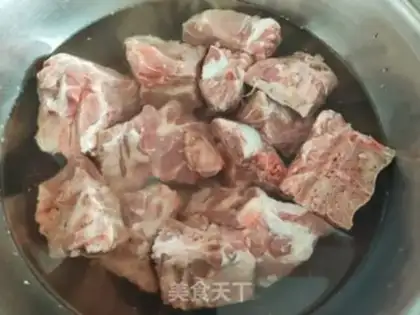 Make Red burn ribs step 0
