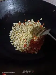 Make Carrot and corn step 1