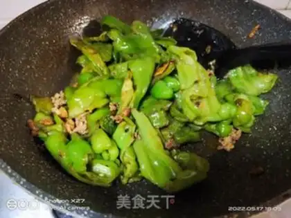 Make Meat and red pepper step 6