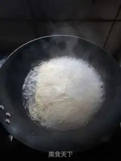 Make Long birthday noodle step 5