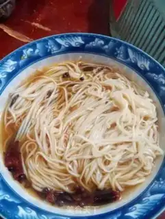 Make Long birthday noodle step 7