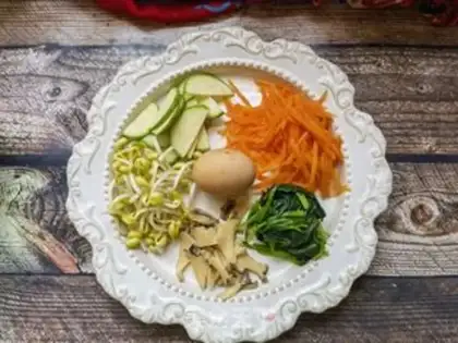Make Korean rice step 7