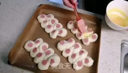 Make Handmade ham bread step 16