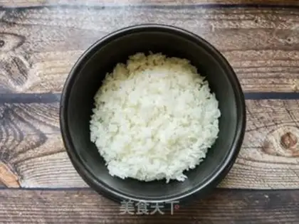 Make Korean rice step 9