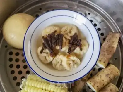 Make Skin steamed bananas step 6