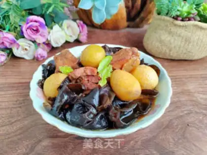 Make Little potato black-mucked rooster step 9