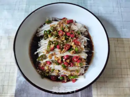Make Frozen needle mushrooms step 10
