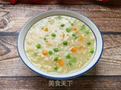 Make Carrot pea oatmeal step 9