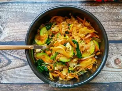 Make Korean rice step 20