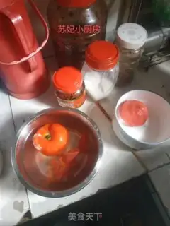 Make Tomato fried eggs step 6