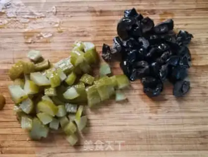 Make Turkish potato cheryn step 1
