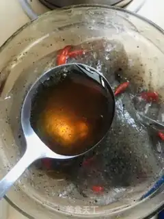 Make Black and sesame honey powder step 7