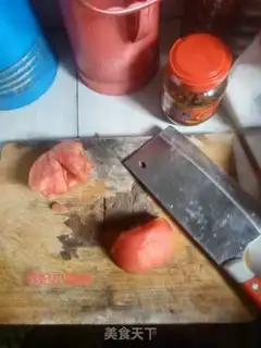 Make Tomato fried eggs step 7