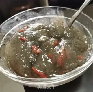 Make Black and sesame honey powder step 8