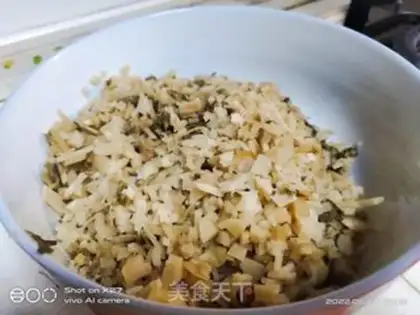 Make Scrambling meat step 2