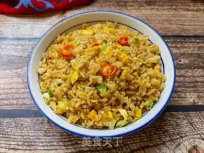 Make Egg onion fried rice step 12
