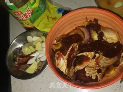 Make Soy beef step 0