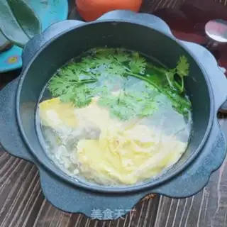 Make White radish egg soup step 6