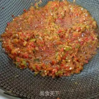 Make Twin pepper garlic sauce step 12