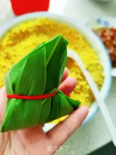 Make Yellow rice, three-coloured quinoa, chicken meat step 18