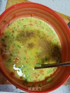 Make Bitter eggcake step 3