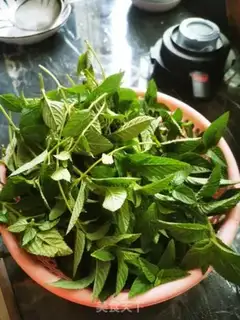 Make Cool grass powder step 0