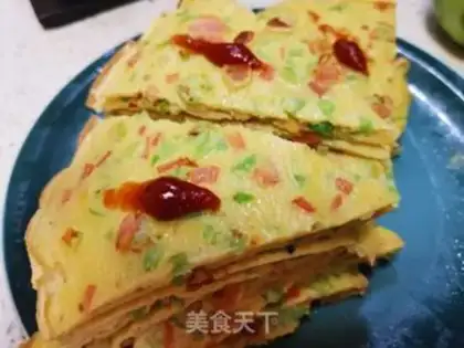 Make Bitter eggcake step 6