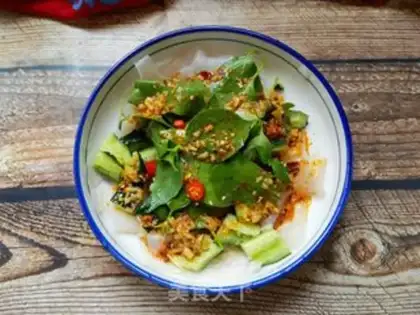 Make Mustard cucumber powder step 9