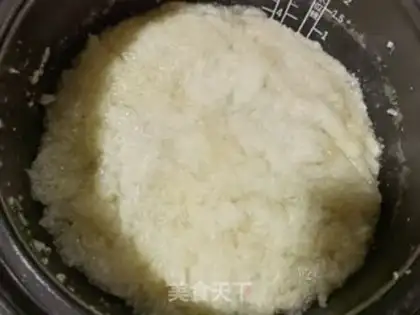 Make The sunmelon steamed rice step 2