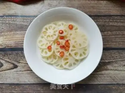 Make Little peppers of garlic and lily step 5