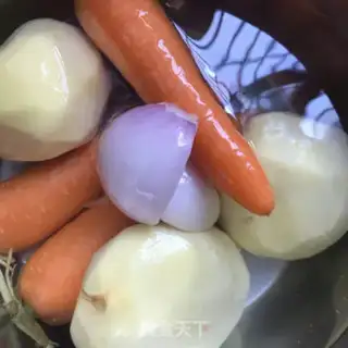 Make Curry chicken step 1