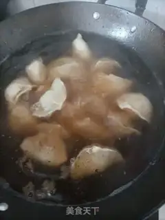 Make Beanapple dumplings step 16
