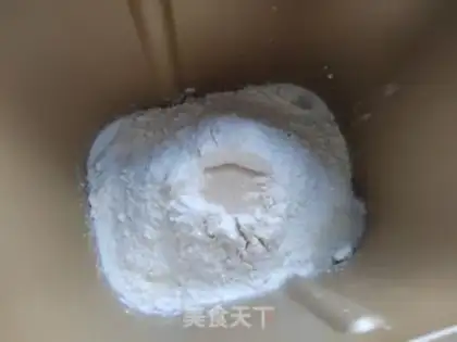 Make Bread with honey step 1