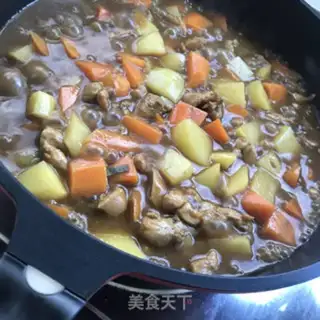 Make Curry chicken step 8