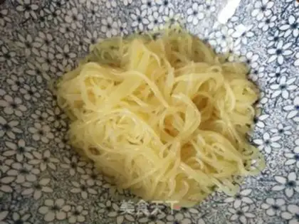 Make Cold noodles step 3